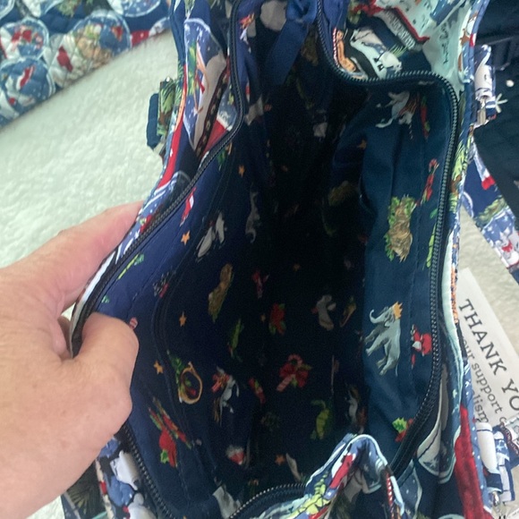 ❄️Vera Bradley Glenna Satchel, “SNOW GLOBES” - Picture 11 of 11